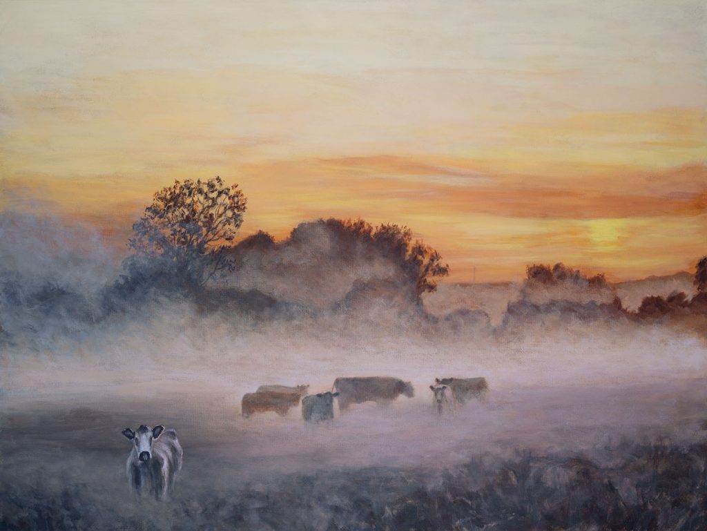 Morning by the Grand River 2